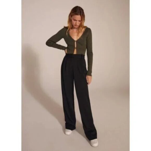 FAVORITE DAUGHTER The Favorite Pant in Black Size US 8 - Picture 12 of 16